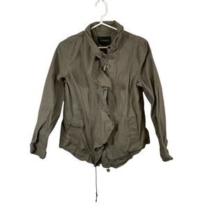 Banana Republic‎ Utility Military Jacket Women’s Medium Olive Army Green
